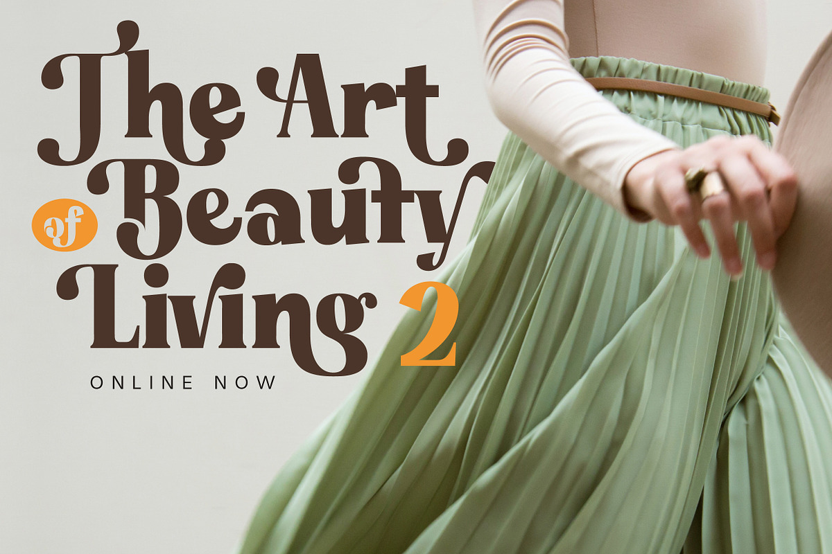 Bring Vacation – Decorative Serif, a Serif Font by Lettertype Studio (Photo 4 of 14)