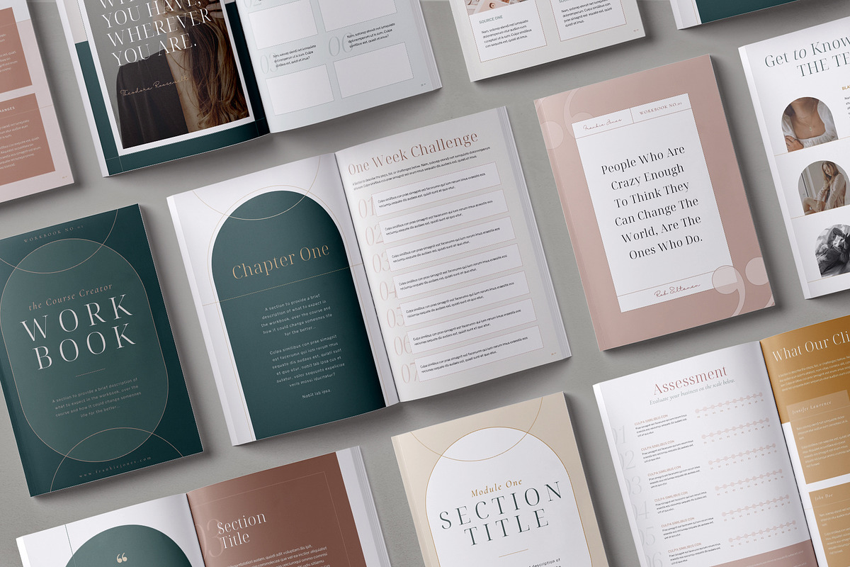 Business Workbook | CANVA & Indd, a Templates & Theme by Marigold Studios (Photo 14 of 15)