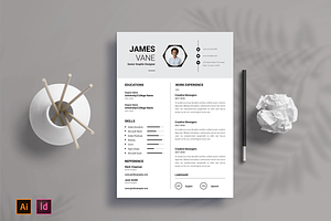 Resume Template, a Resume Template by Seeing-art