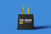 3 Totebag Mockup Sets, a Bottom Mockup by LOGTURNAL (Thumbnail 4 of 4)
