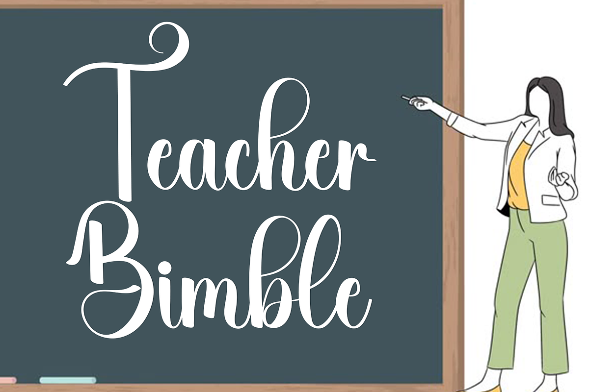 Winterbook, a Handwritten Font by InermediaSTUDIO (Photo 2 of 8)