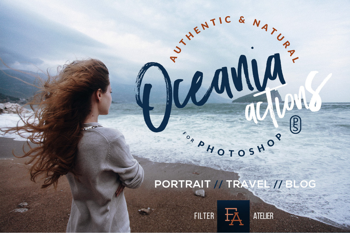 Oceania Photoshop Actions, an Action Add-On by FilterAtelier (Photo 1 of 8)