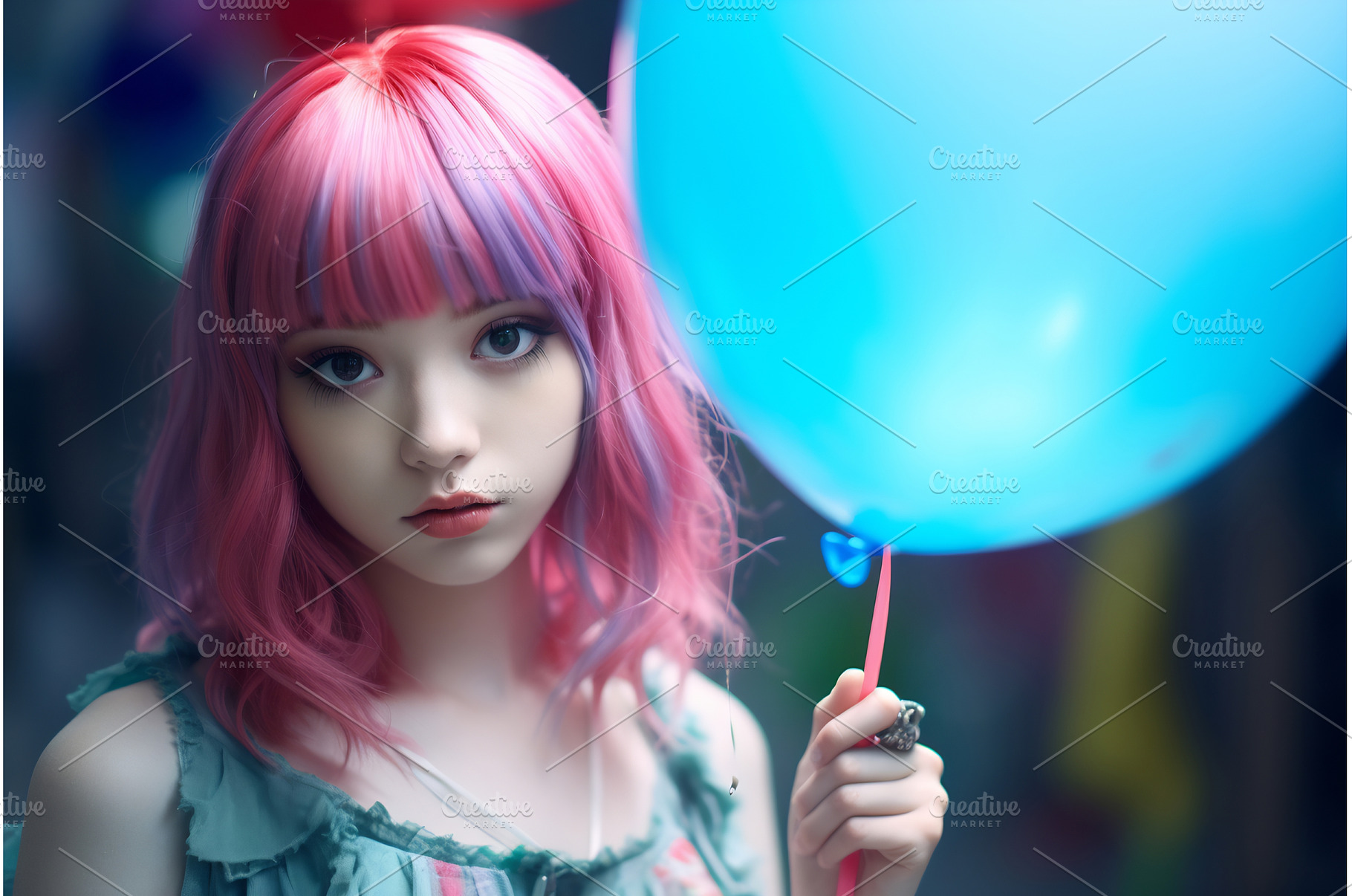 Whimsical Daydream with Crimson, a Person Photo by Beautiful things