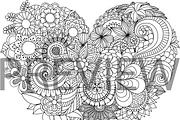 35 Valentine's coloring, an Animal Illustration by Somjai King (Thumbnail 27 of 36)