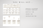 Cleaning Checklist Spreadsheet, a Templates & Theme by BRANDcontent (Thumbnail 5 of 7)