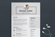 Resume/CV, a Resume Template by Atakana (Thumbnail 5 of 6)