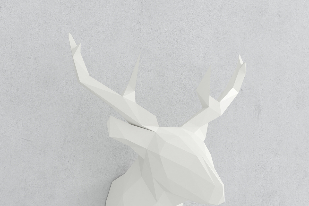 Deer decoration, a 3D by maxtracing2 (Photo 4 of 7)
