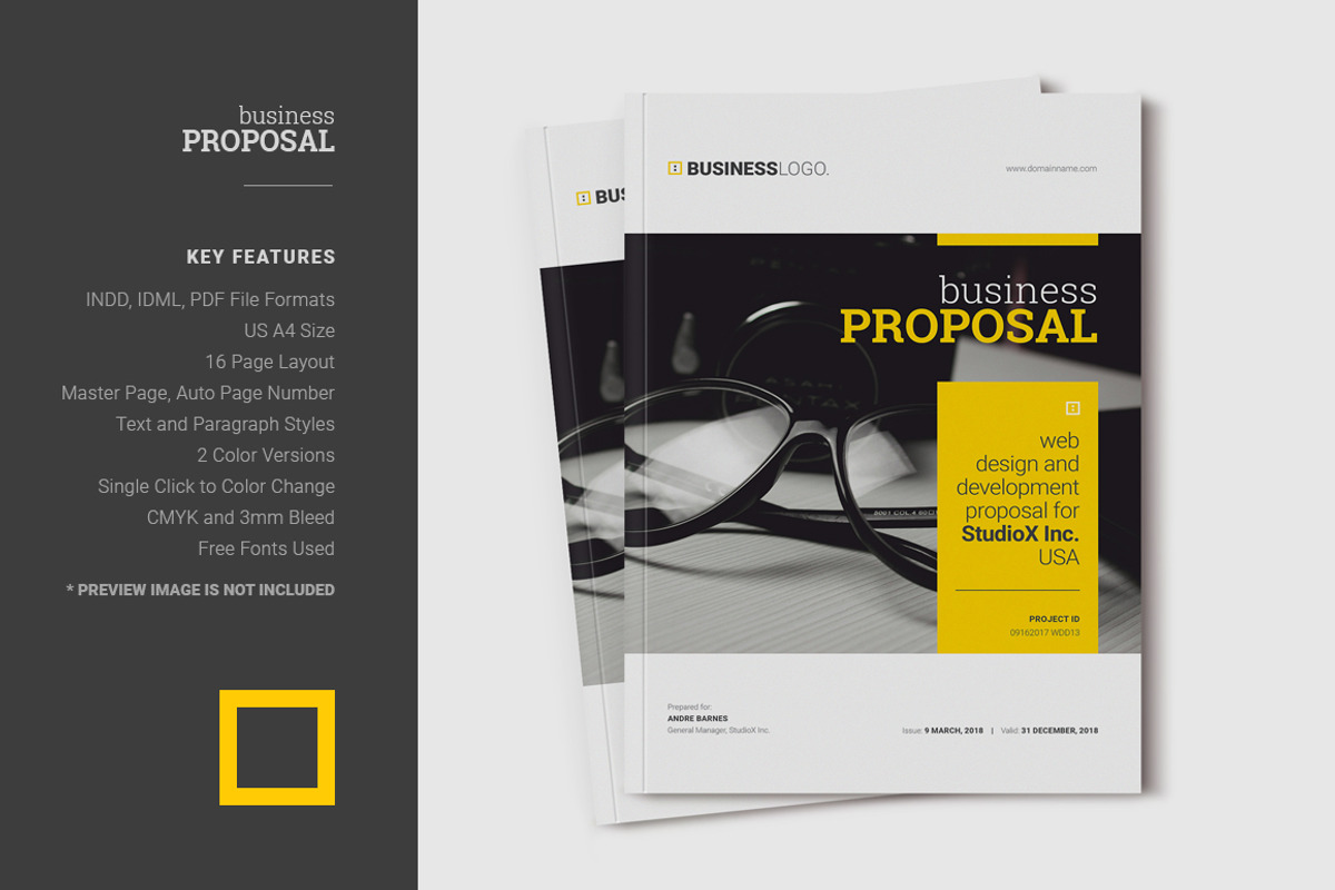 Proposal, a Brochure Template by DesignJanala (Photo 1 of 11)