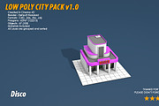 Low Poly City Pack 1, an Architecture 3D Model by multimedia4ds (Thumbnail 18 of 40)