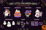 49 Cozy Halloween Ghost Illustration, a Seasonal Illustration by Christine Krahl (Thumbnail 1 of 18)
