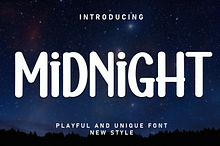 Midnight | Script Font