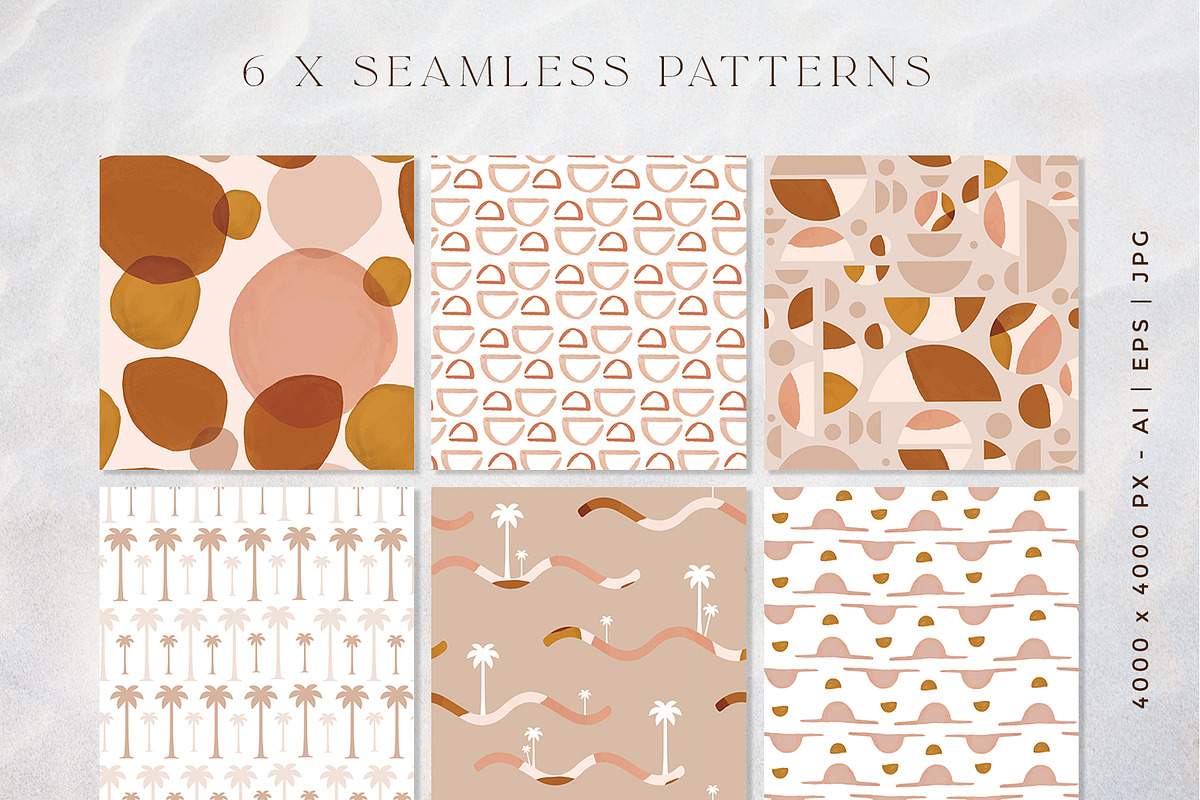 Desert Palm Collection, a Background Graphic by Carla Fern Designs (Photo 5 of 12)