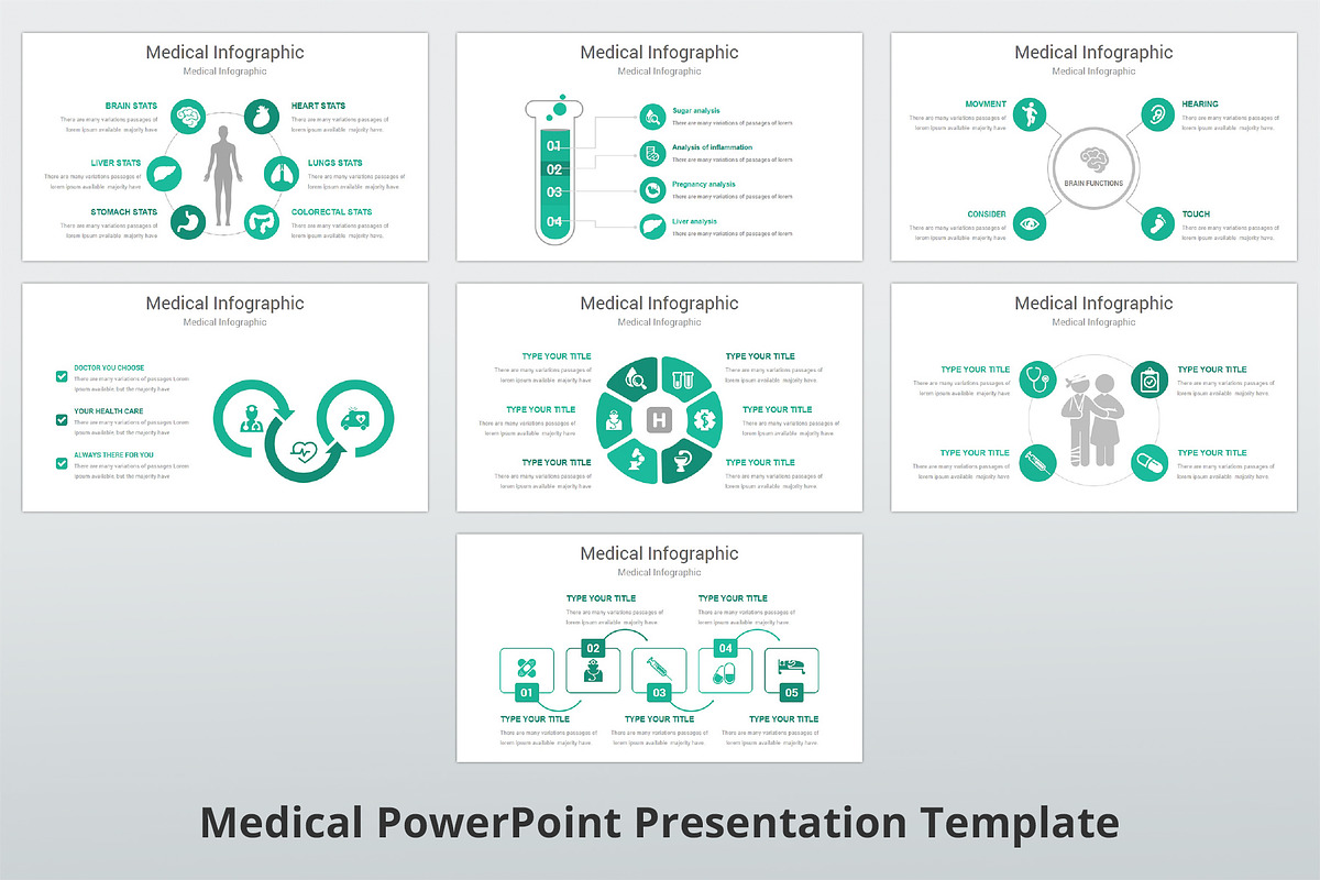 Medical PowerPoint Template, a Presentation Template by GraphicStan (Photo 12 of 12)