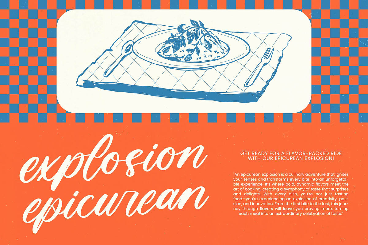 Seafood Gather Bold Calligraphy, a Script Font by Letterena Studios Script (Photo 6 of 20)