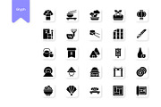 Japanese culture Icons, a Duotone Icon by HacaStudio (Thumbnail 3 of 3)
