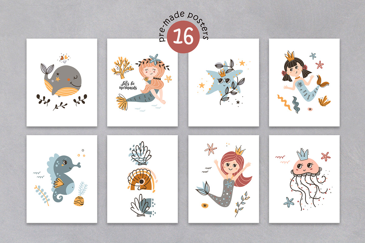 Mermaids Collection, a Graphic by Nafanya (Photo 12 of 16)