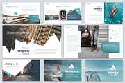 Verge Modern Powerpoint Template, a Presentation Template by Reshapely (Thumbnail 4 of 16)