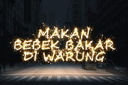 Sparkler Text Effect Action, an Action Add-On by yantodesign (Thumbnail 2 of 4)