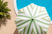 Summer Beach Umbrella Mockup, a Product Mockup by rebrandy (Thumbnail 7 of 8)