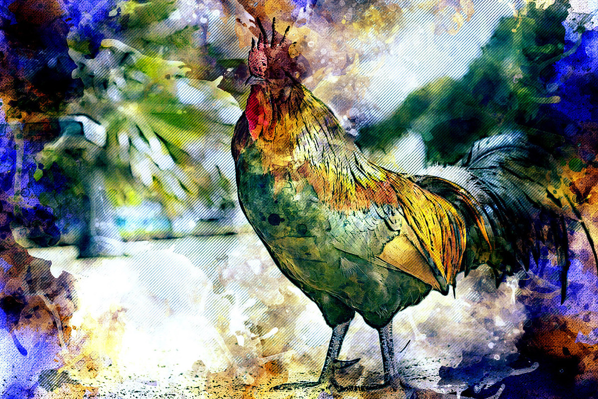 Watercolor Painting Photoshop Action, an Action Add-On by MRI STUDIO (Photo 5 of 10)