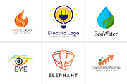 800+ Professional Logos Bundle, a Branding & Logo Template by Design Forest (Thumbnail 36 of 48)