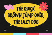 Squibloop, a Sans Serif Font by graphicook (Thumbnail 5 of 10)