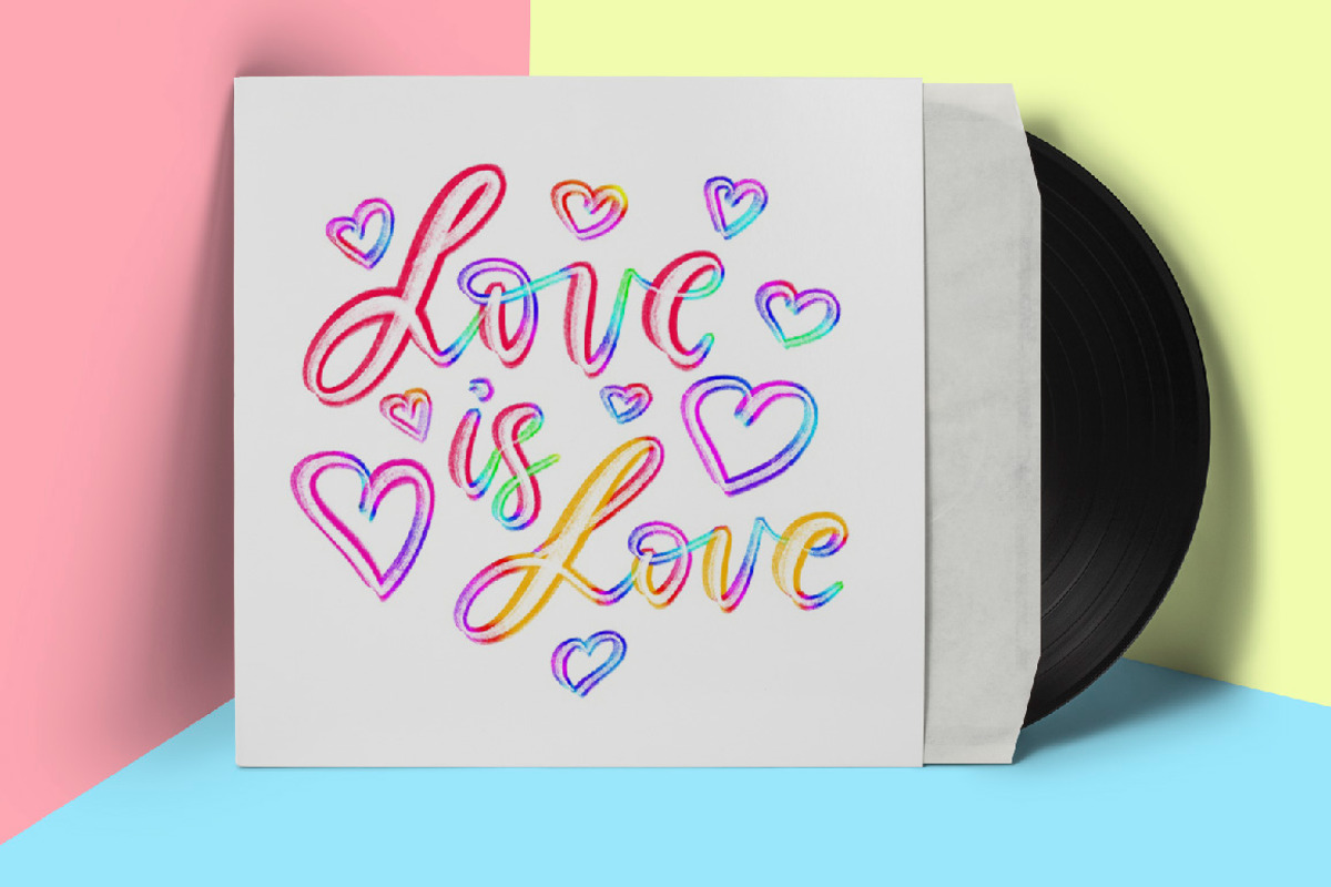 Rainbow Outline Procreate Brushes, a Brush Add-On by Almazova Dolzhenko (Photo 8 of 13)