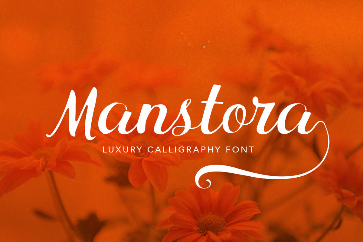 Manstora Script preview 2