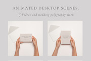 Animated Custom Wedding mockups, a Print Template by Una Matison (Thumbnail 4 of 14)