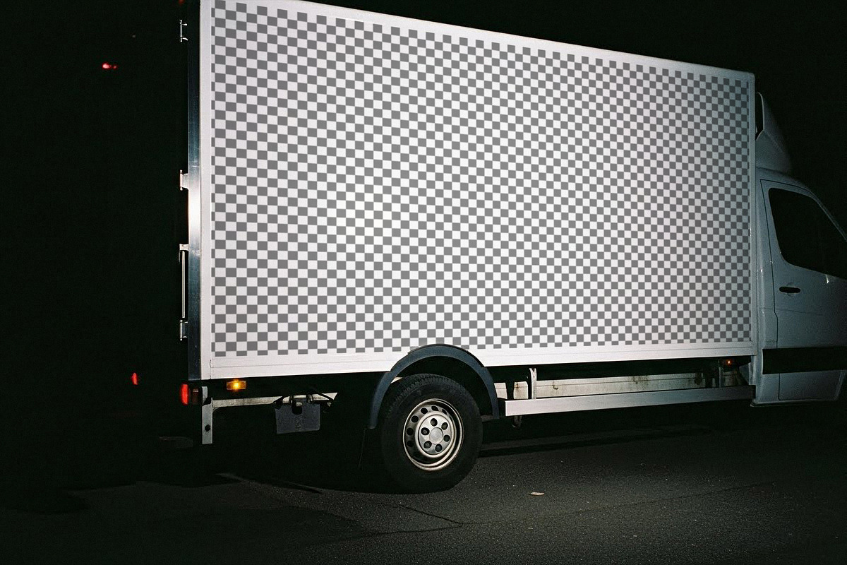 Truck Mockup, a Product Mockup by Designer Dude (Photo 2 of 2)