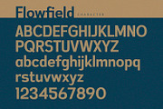 Flowfield - Sans Serif Font, a Sans Serif Font by Alpaprana (Thumbnail 8 of 10)