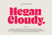 Megan Cloudy - Charming Serif, a Serif Font by Variatype (Thumbnail 1 of 10)