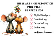Quirky Valentine Mouse Clipart, an Illustration by OK Design (Thumbnail 6 of 6)