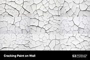 Cracking paint on wall. 53 images, a Texture Graphic by Handmadefont (Thumbnail 6 of 12)