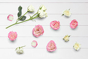 Floral Flatlay Scene Creator Rosette, a Product Mockup by ILLONA GRAPHICS (Thumbnail 4 of 5)
