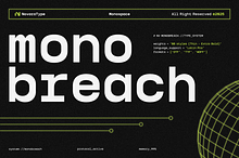 NV Monobreach – Modern Monospace