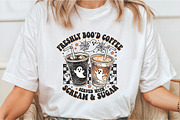 Freshly Boo’d Coffee Halloween Fall, an Illustration by Libby Wishes (Thumbnail 4 of 5)