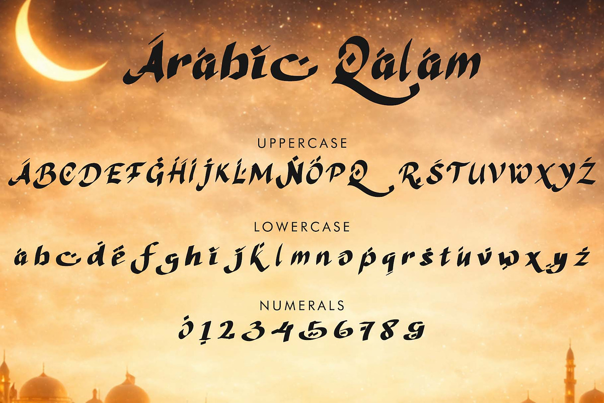 Arabic Qalam, a Handwritten Font by Yoga Letter (Photo 4 of 5)