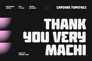 Capsyns, a Sans Serif Font by graphicook (Thumbnail 10 of 10)