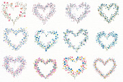 Spring Floral Hearts Frames Clipart, an Illustration by Designworld (Thumbnail 7 of 7)