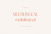 Kalumannic Luxury Serif, a Serif Font by Cruzine (Thumbnail 8 of 8)