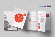Business Plan Template, a Brochure Template by Designsoul14 (Thumbnail 1 of 14)
