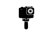 60 Action Camera Silhouette Icon, an Illustration by Artivon (Thumbnail 38 of 61)
