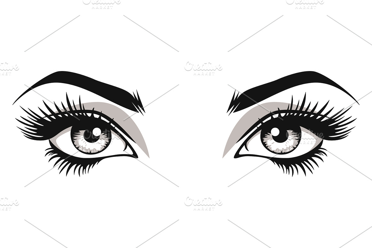 Vector Women's Eye., an Object Graphic by Gomolach (Photo 17 of 18)