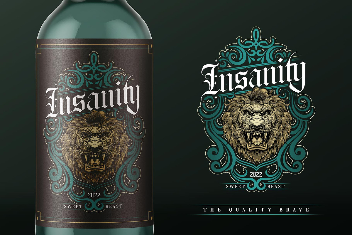 The Quality Brave Typeface, a Blackletter Font by alit design (Photo 4 of 17)