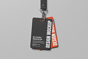 ID Card Mockup for Identity, an Advertising Mockup by AndikaGraphic (Thumbnail 4 of 6)