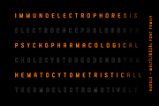 Hurdle - Futuristic Family (58 Font), a Sans Serif Font by alpercakici (Thumbnail 11 of 15)