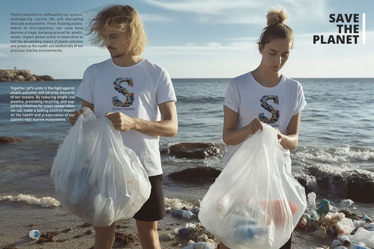 Plastic garbage letters. Trash ABC, an Object Graphic by AnMark (Photo 3 of 8)