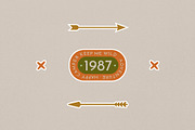 40 Retro Camp Stickers, an Object Graphic by Parisa-Artstudio (Thumbnail 3 of 5)