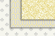 18 elegant Versailles style papers, a Pattern Graphic by CLIPART GARDEN (Thumbnail 4 of 5)